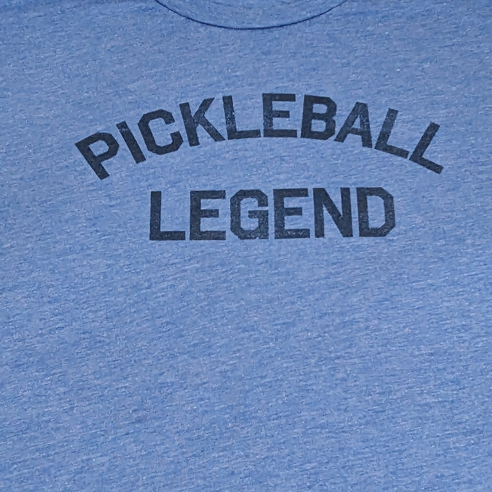 Pickleball Legend Blue Tee Large